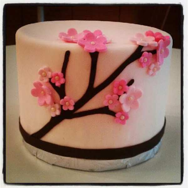 Cherry Blossom Cake