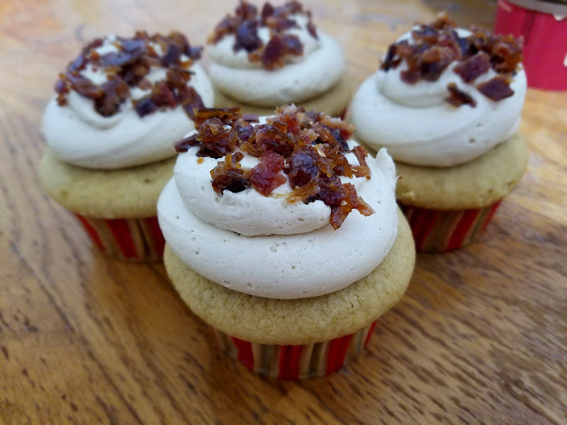 Maple Bacon Cupcakes