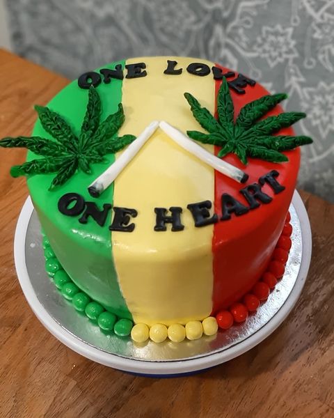 Bob Marley Cake