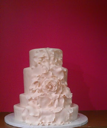 Tiered Rose Cake